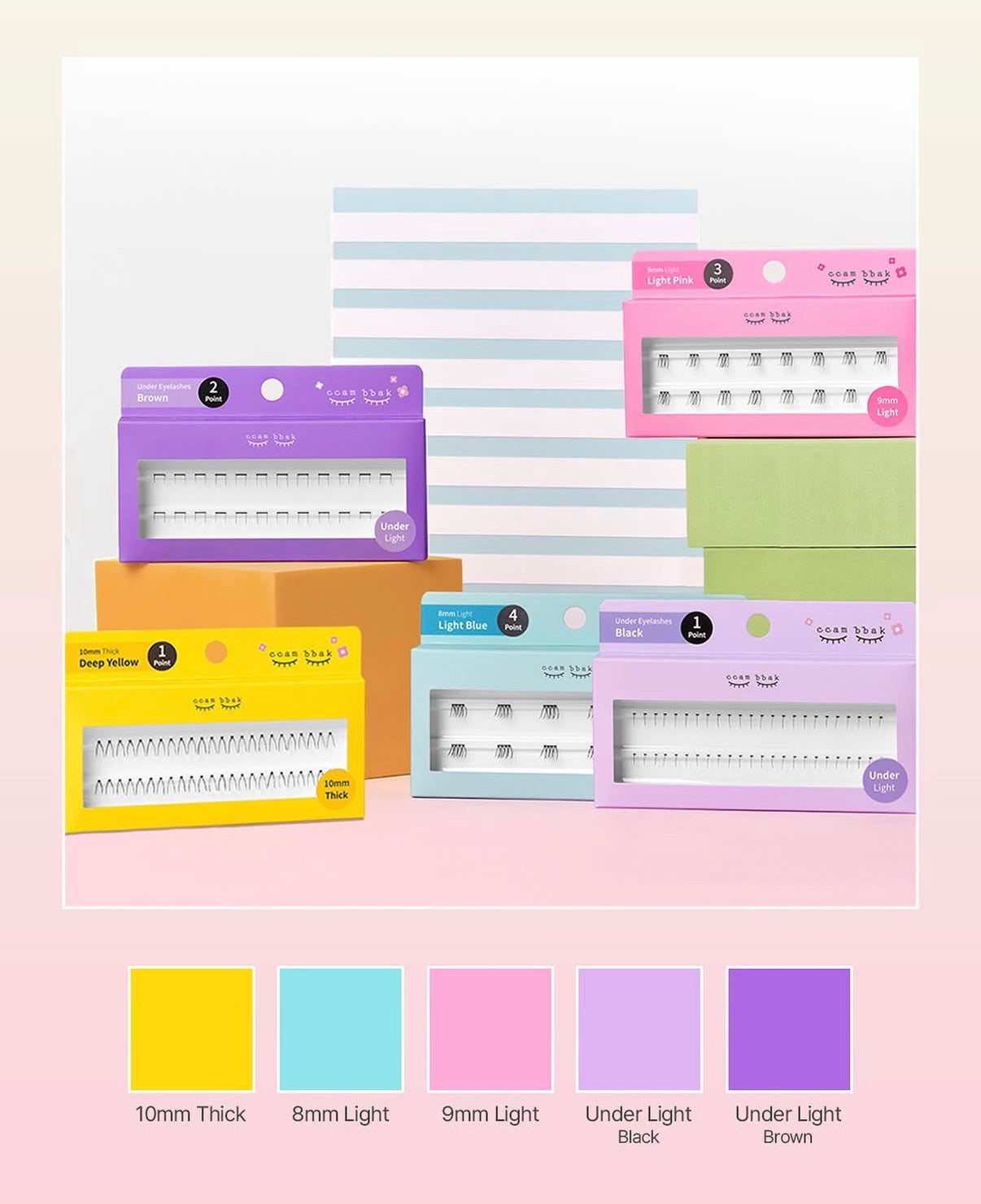 CCAM BBAK Original Eyelash Deep Yellow