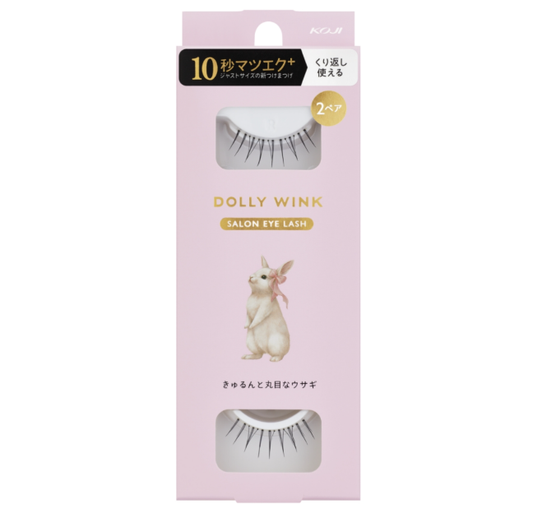 Dolly Wink Salon False Lashes No.18 – Soft Round Effect