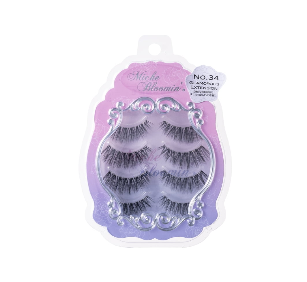 Miche Bloomin 3D False Lashes No.34 – Glamorous Extension